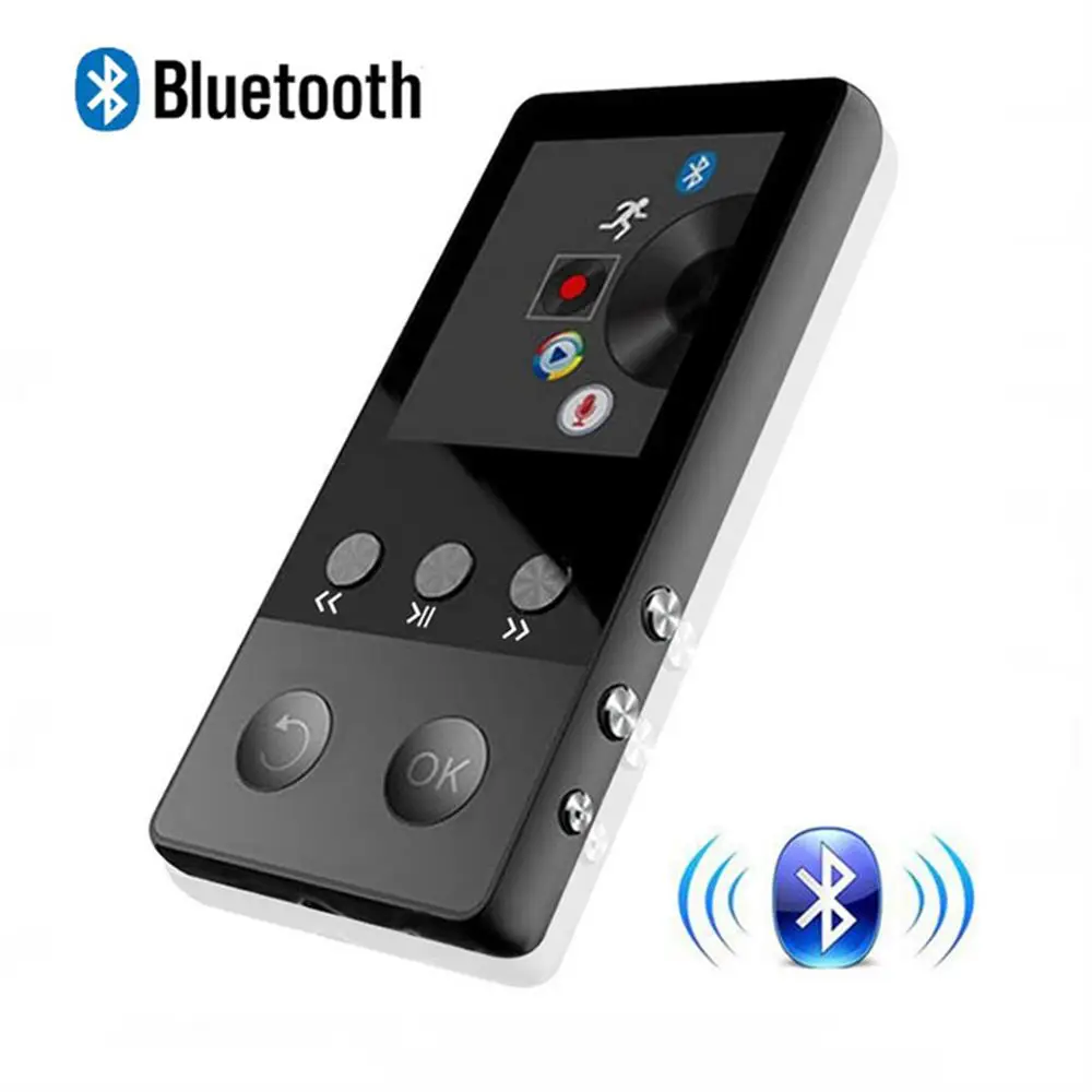 Portable Sport HIFI Bluetooth4.0 MP3 Player 1.8 inch Screen mp3 Lossless Music Player Voice Recorder Pedometer Video FM Radio bluetooth-music-player : image Portable Sport HIFI Bluetooth4.0 MP3 Player 1.8 inch Screen mp3 Lossless Music Player Voice Recorder Pedometer Video FM Radio bluetooth-music-player