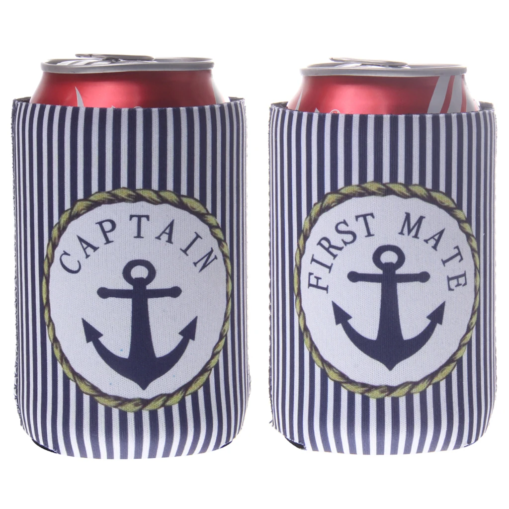 6pcs Stubby Beer Tin Can Cooler Sleeve Hen Night  Girls Party 