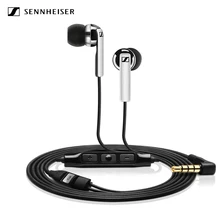 Проводные наушники Sennheiser CX 2.00i 3,5 мм с микрофоном динамическая гарнитура стерео звук тяжелый бас звук наушники совместимы с iOS