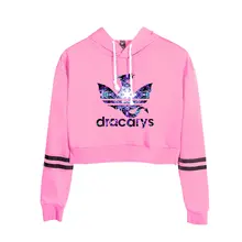 Dracarys Kpop Game Of Thrones Women's Autumn Crop Hoodies Long Sleeve Hooded Sweatshirt Harajuku Female Hoodie Exposed Pullovers Dracarys Kpop Game Of Thrones Women's Autumn Crop Hoodies Long Sleeve Hooded Sweatshirt Harajuku Female Hoodie Exposed Pullovers