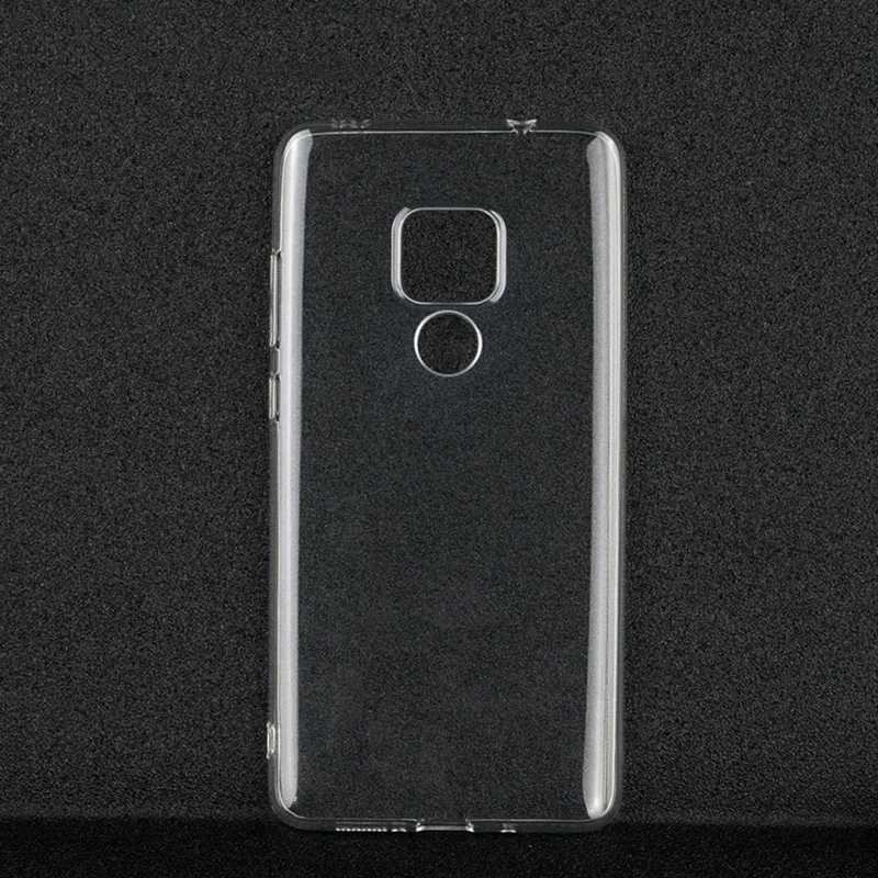 Прозрачный ультра тонкий Тонкий силиконовый на huawey huawei mate 20 (Размер дисплея 6.53&quot)