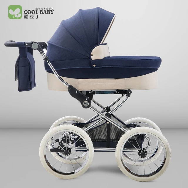Royal type Cool baby European royal stroller baby two way suspension