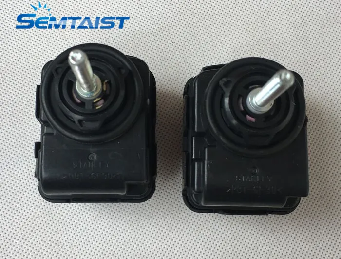 

semtaist 2pcs Genuine OEM Stan-ley xenon headlight range adjusting motor leveling motor (USED)