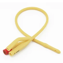 12 pcs Three cavity Latex Disposable Urethral Catheters Inserted Tube Urethral Dilators sterilized urethral catheter 