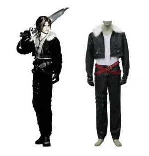 

Anime Final Fantasy Cosplay - Final Fantasy Viii Squall Men's Cosplay Costume for Halloween Party Freeshipping