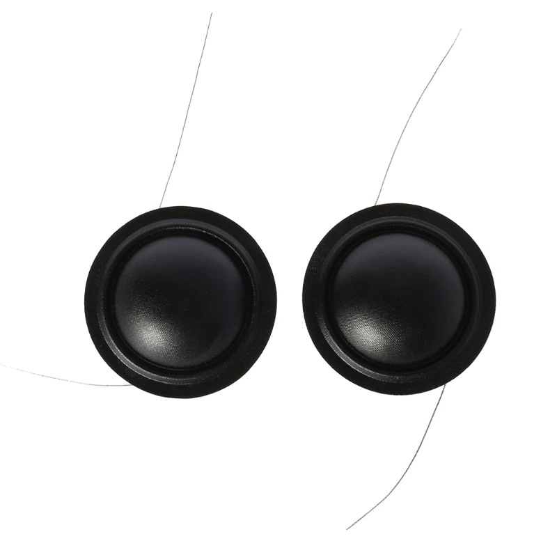 New 1 Pair 25.5mm Tweeter Coil Silk Membrane Treble Speakers Repair accessories