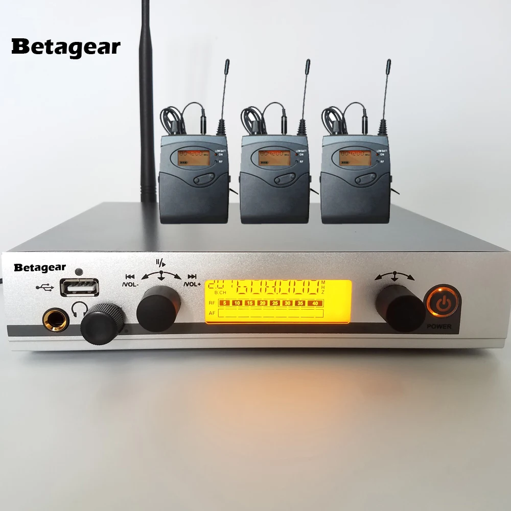 Betagear 300IEM профессиональный монитор Беспроводная система DJ сценический церковный