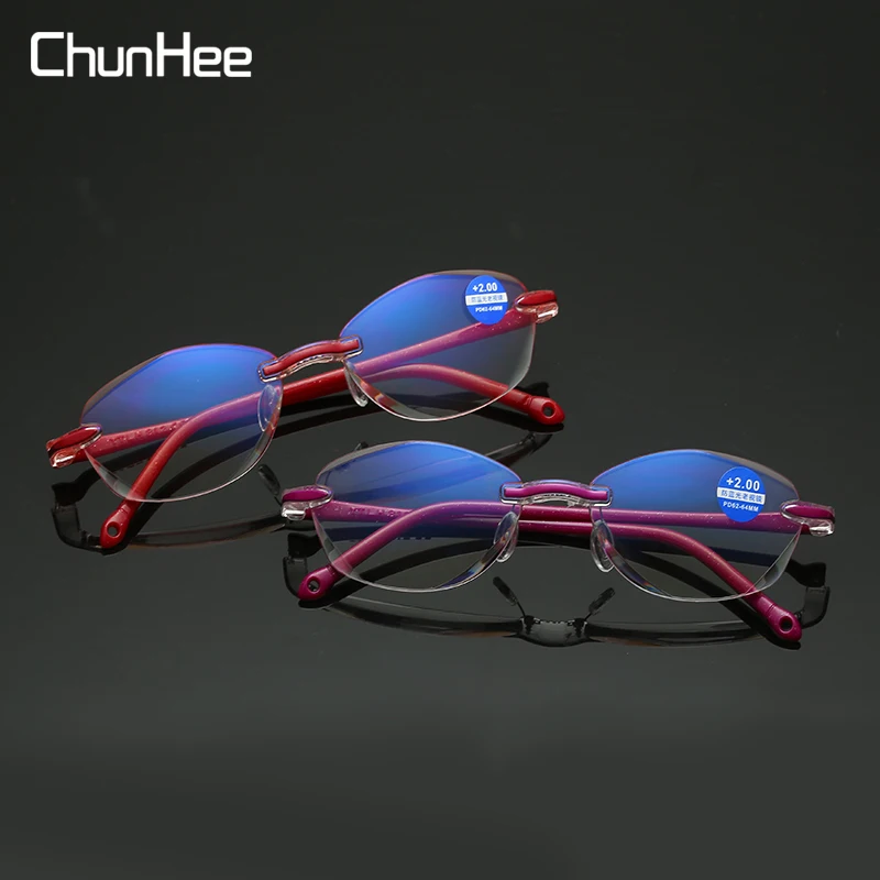 

ChunHee Unisex Magnet Reading Glasses Men Women Anti-Reflective Eyewear Eyeglasses for Reader Anti Blue-Ray Spectacles