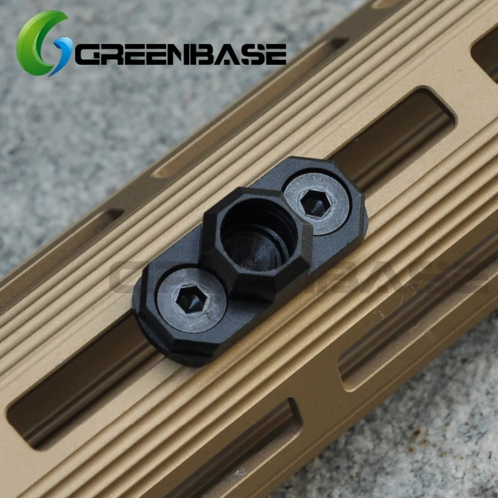 Greenbase KEYMOD& M-LOK, совместимая стропа, стандартный QD, Вертлюг, адаптер, прикрепить к MLOK Key mod, Handguard system