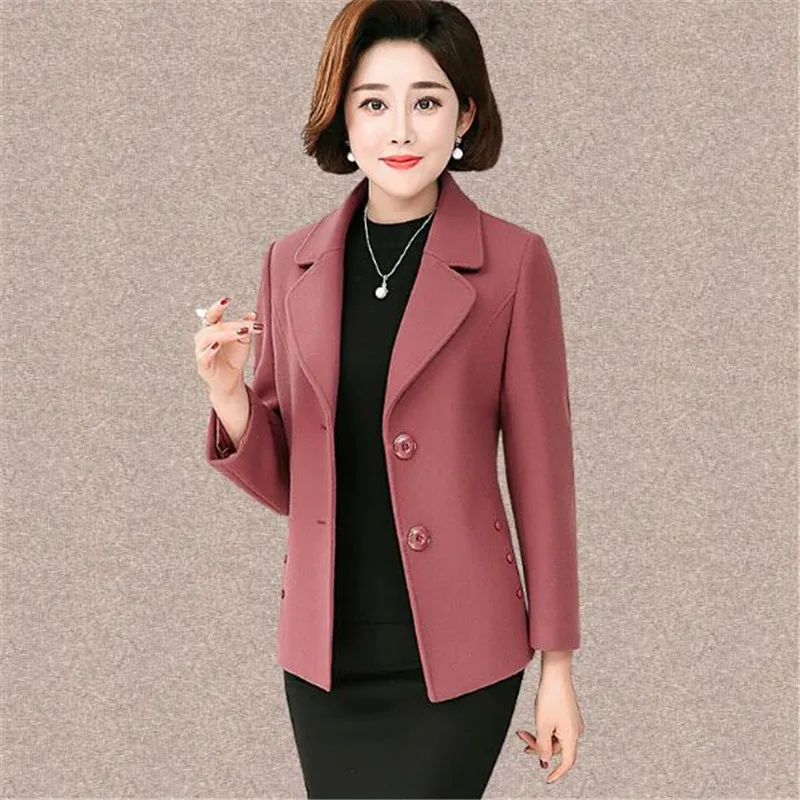 Femmes Longues Manches Automne Dark Green Red D'âge Hot Survêtement Casual 6xl De À Xl La Moyen New Plus Veste Laine watermelon Hiver Taille 2018 pink 5PAxvXq5