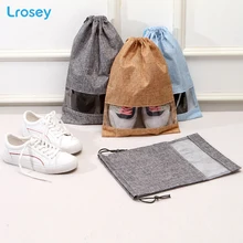 2019 NEW Shoes Storage Bag Travel Bag Portable Drawstring Beam Port Shoe Dust Covers Home Storage Waterproof Non-Woven Organizer 2019 NEW Shoes Storage Bag Travel Bag Portable Drawstring Beam Port Shoe Dust Covers Home Storage Waterproof Non-Woven Organizer