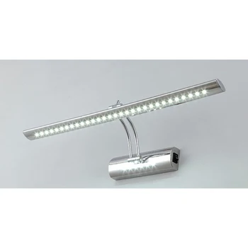 

7W Dual Light Source LED Mirror Light Stainless Steel Bathroom Cabinet Mirror Light Wall Lamp Make-up Lighting