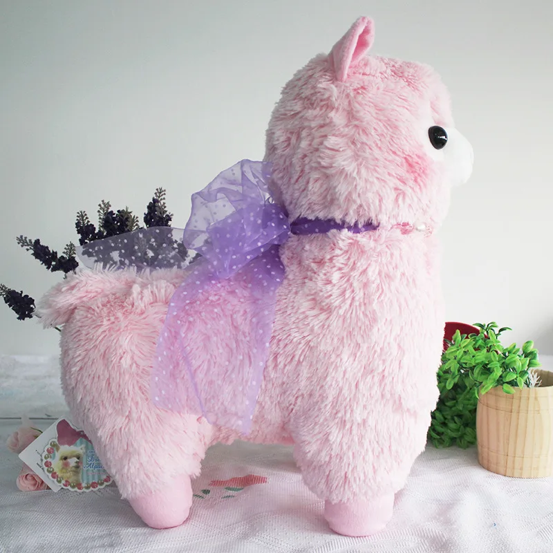 50 cm peluche alpacasso alpaca 4 Color ovejas muñeca suave animales de peluche de juguete para bebé Niñas niños amante de los niños regalo de Cumpleaños