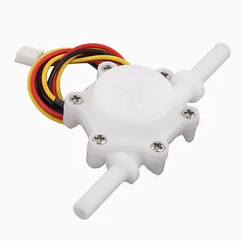 

0.3-4L/min 6mm Outlet Outer Dia Water Flow Counter Sensor SEN-HZ06K