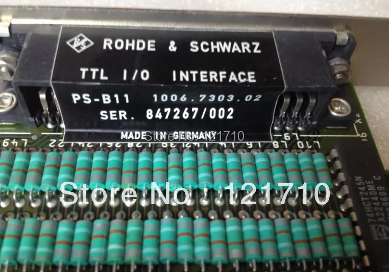 Промышленная карта оборудования ROHDE SCHWARZ Schnittstelle ttl IO Интерфейс PS-B11 1006.7303.02