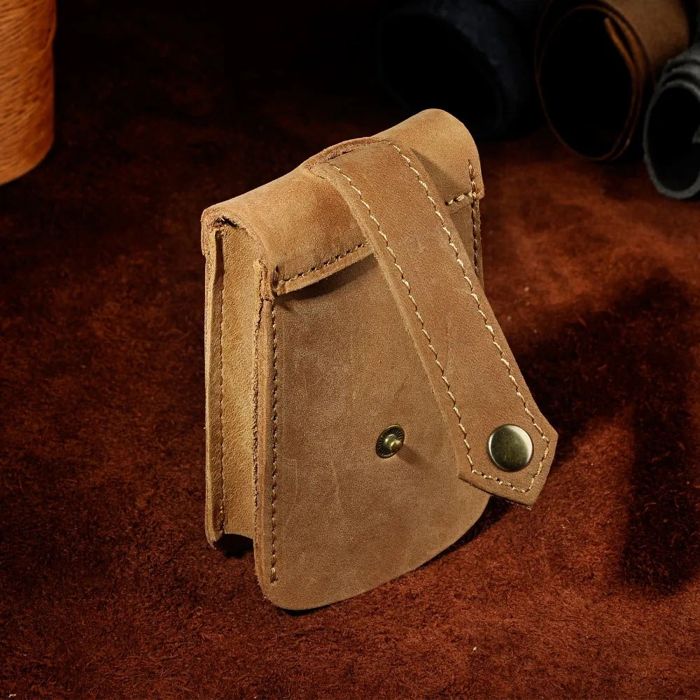 Key Case Holder Chain Designer Key Package Bag Original Genuine Leather Men Car Remote Y1008
