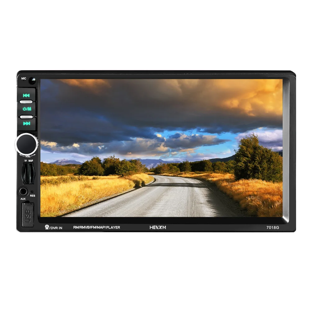 

HEVXM 7018G 7 inch touch screen car mp5 player navigation one machine GPS navigation player Vehicle MP5 MP4 Players Radio Tuner