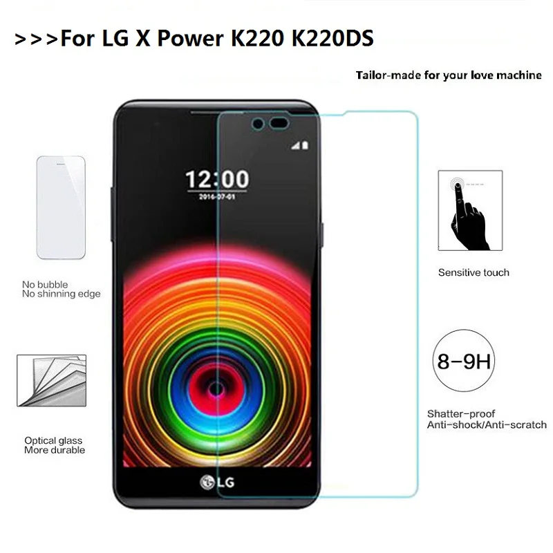 Для LG XPower 9H твердое закаленное стекло для X Power K220 K220ds LS755 US610 K450 5 3 дюйма Защитная