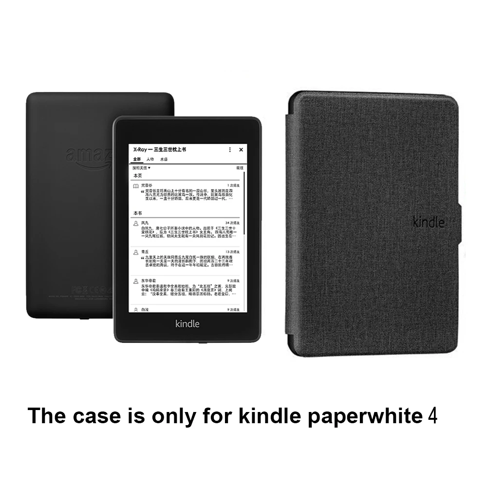 Серебряный Мягкий силиконовый чехол Kindle для Amazon Paperwhite 4 2018 10 го поколения