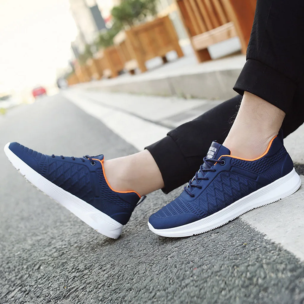 Men Fashion Outdoor Casual Lace-Up Sports Run Breathable Shoes Sneakers sport shoes men 2018 casual shoes men sneakers