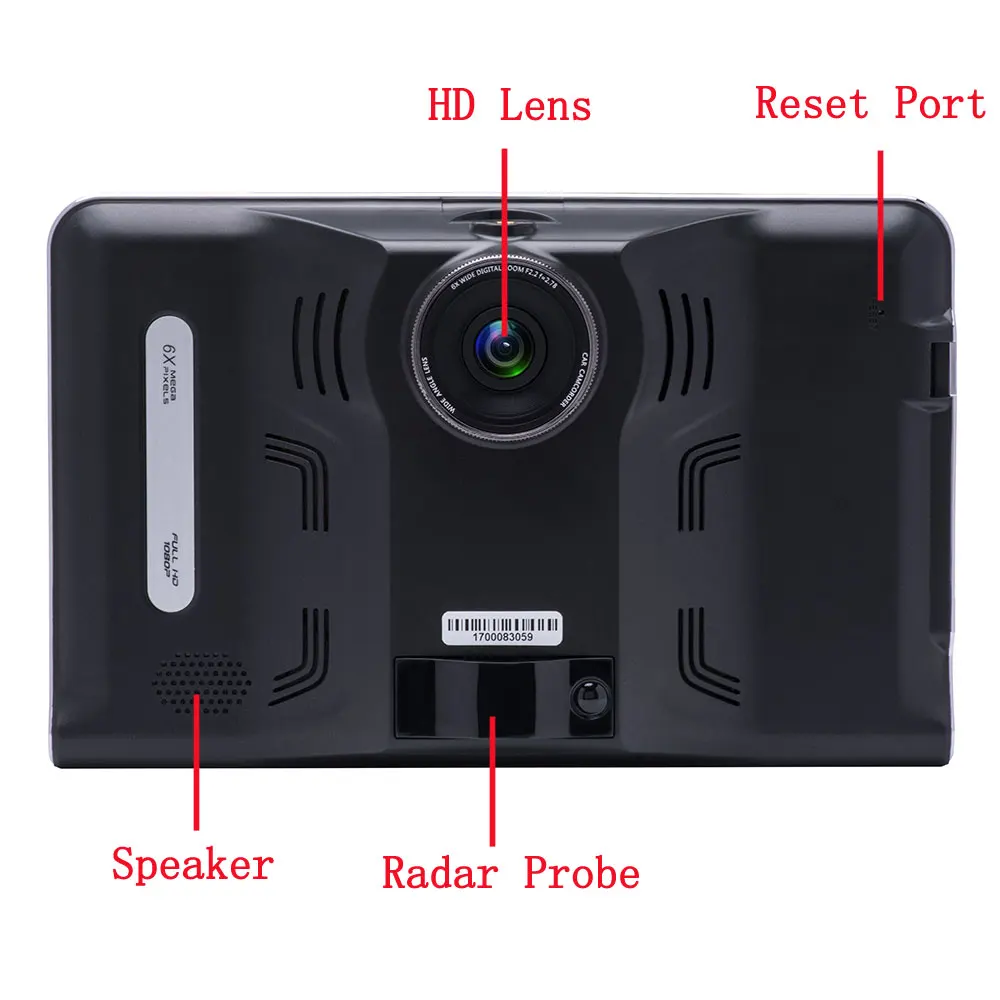 Podofo 7 &quotавтомобильный dvr Android видео регистраторы антирадары сенсорный экран DVRs