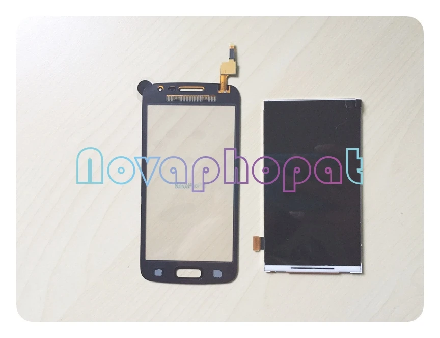 Novaphopat ЖК-дисплей экран + сенсорный дигитайзер сенсор для Samsung Galaxy Core 4G LTE G386 G386F