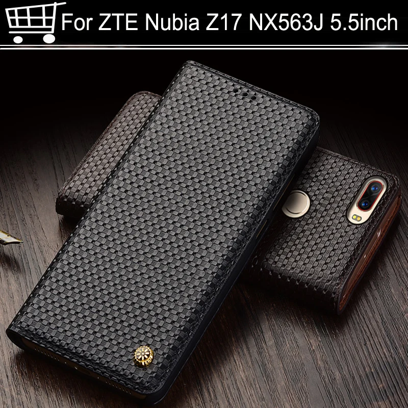 Кожаный чехол книжка для ZTE Nubia Z17 NX563J смартфона Z 17 NX563j 5 &quotзрелой серии|leather case|case