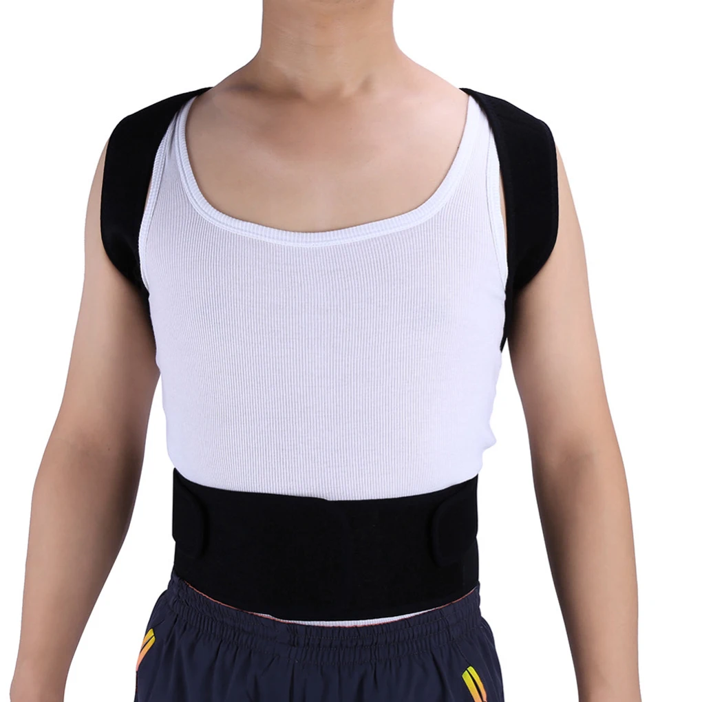 

High Quality Adjustable Adult Corset Back Posture Corrector Therapy Shoulder Lumbar Brace Spine Support Belt Posture Correction
