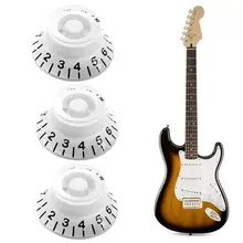 3 unids/set velocidad Control UFO perillas para Gibson Les Paul guitarra eléctrica Accesorios