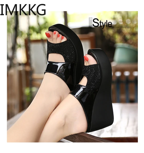 New Arrival 2019 women s sandals Women Summer Fashion Leisure Fish Mouth Sandals Thick Bottom Slippers New Arrival 2019 women's sandals Women Summer Fashion Leisure Fish Mouth Sandals Thick Bottom Slippers wedges shoes women F90084