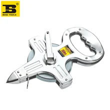 BOSI сверхмощная открытая катушка 50 м surveyors стальная лента измерительный противоударный