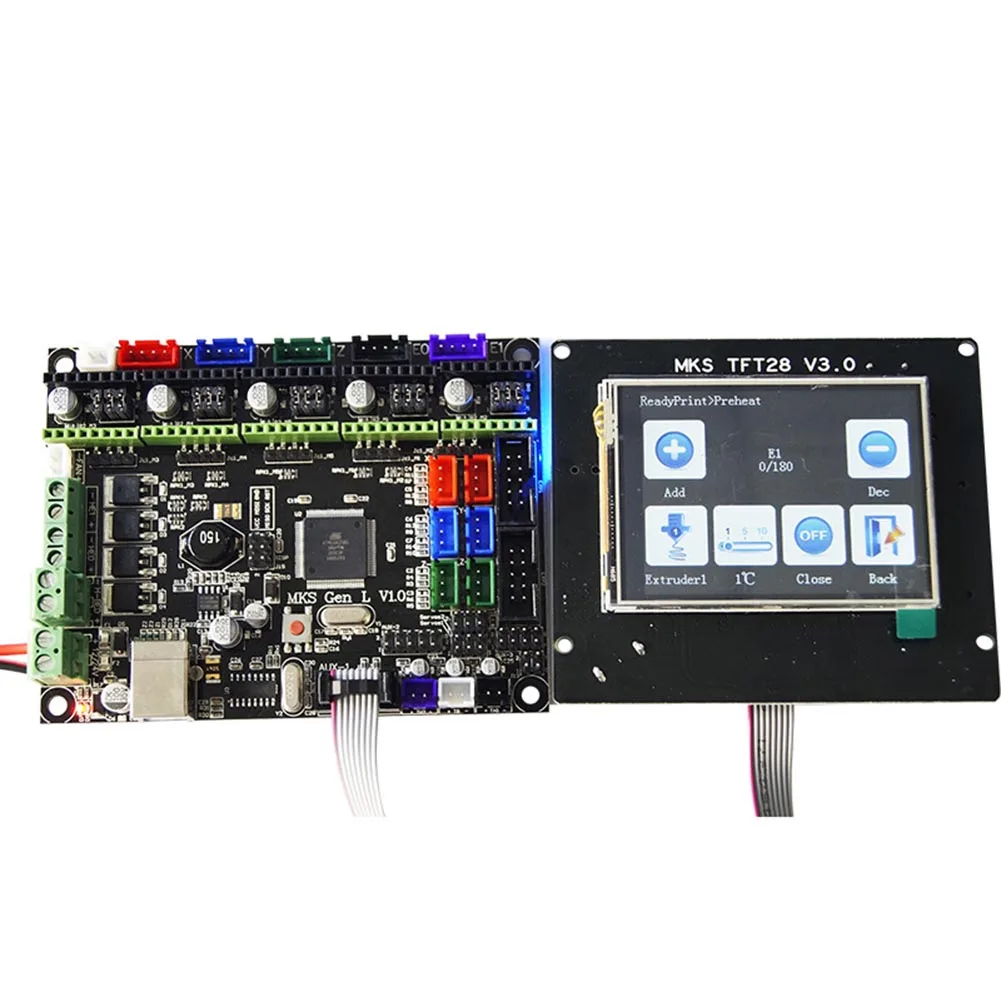 

For MKS GEN L Compatible with TFT28 LCD Intelligent Display Support S109 Motor Driver 3D Print Kits IJS998