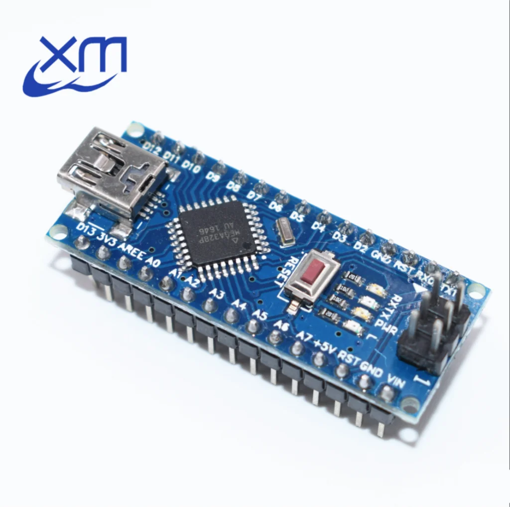 1 шт. Nano V3 3,0 контроллер совместимый nano CH340 USB драйвер без кабеля NANO V3.0 для Arduino