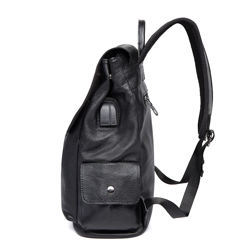 Новинка, мужской рюкзак из натуральной кожи, для путешествий, через плечо, Противоугонный рюкзак, мужской, модный, водонепроницаемый, Mochila, рюкзак, дизайн