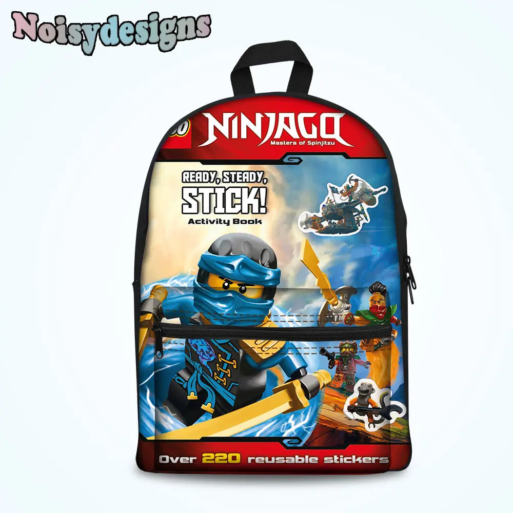 

Fashion Backpack Women Children Schoolbag Backpack Ninjago Games Movies Printed Bag Laptop Travel Bags for School Teenagers