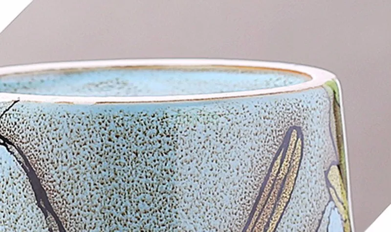 JANKNG 500 мл Ручная работа керамическая кружка чашки круглые фарфоровые чашки птица дизайн бутылка для воды кофе молоко напиток кружка на день рождения подарок для девочки