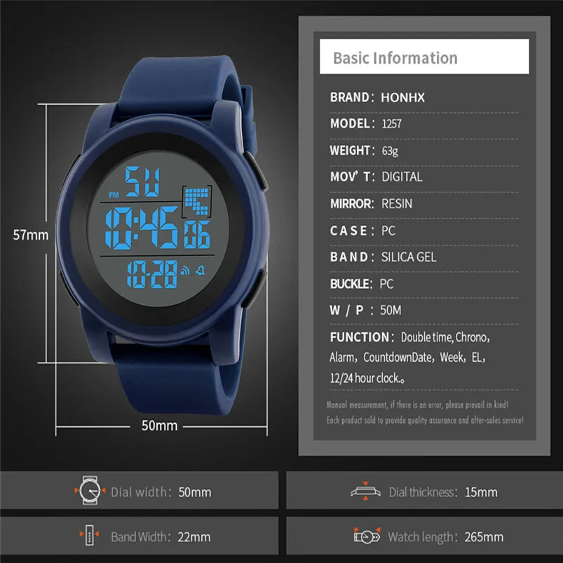 Luxury Brand Men Watches 2018 Fashion Analog Digital Military Army Sport LED Waterproof WristWatch clock relojes hombre 3M29#N (14)