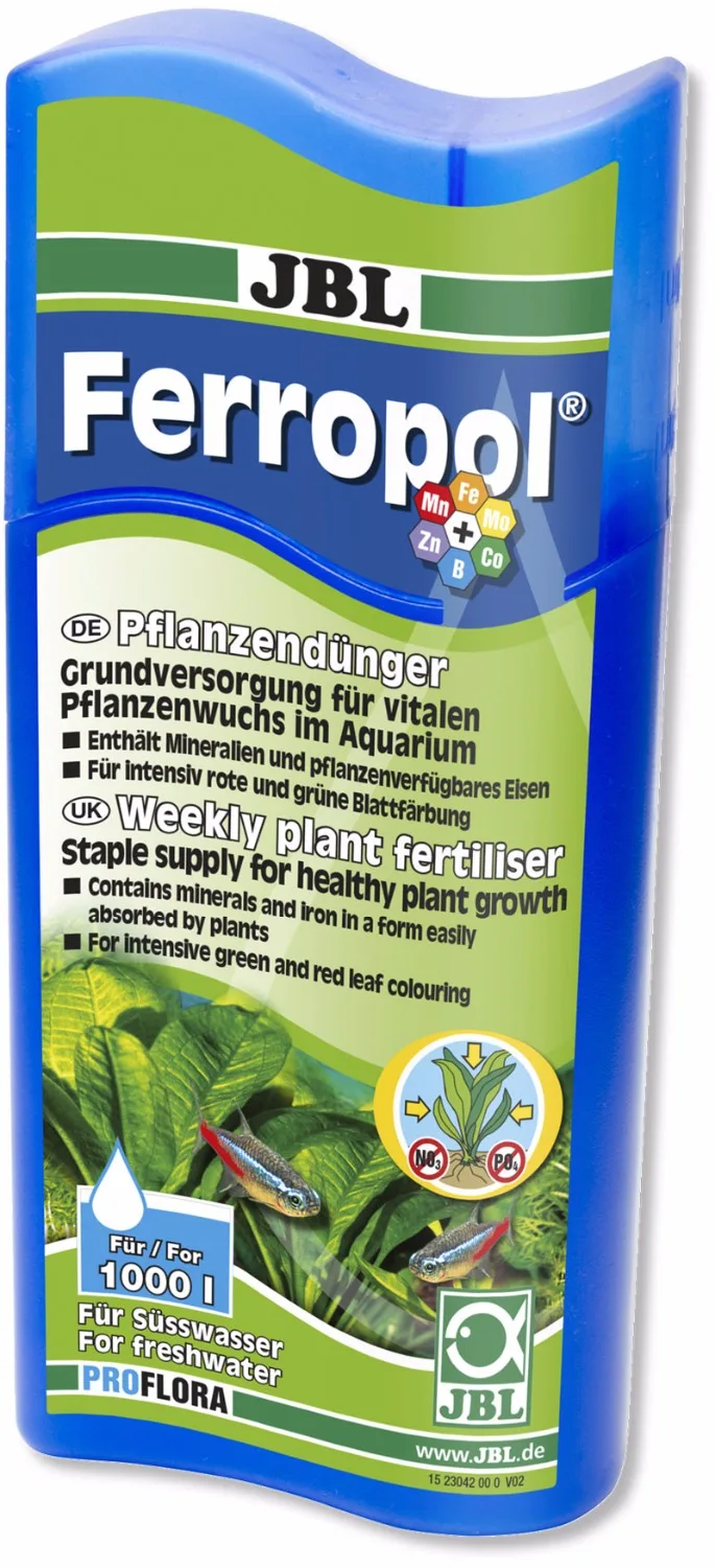JBL ferropol Fe iron kalium liquid fertilizer hierro para