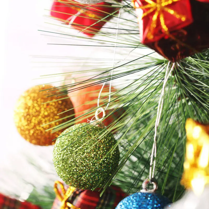 8 colores Bola de árbol de Navidad adornos decoración suministros Navidad Fiesta boda colgante adorno Navidad 8 colores Bola de árbol de Navidad adornos decoración suministros Navidad Fiesta boda colgante adorno Navidad