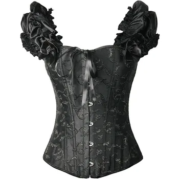 

women corsets stain steel boned Bustier Slimming Overbust Corset Shaper cosplay lingerie hot sale costume