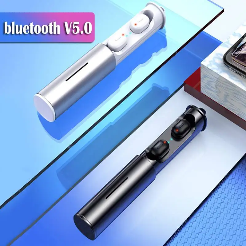 LEORY TWS Bluetooth 5,0 наушники HiFi стерео беспроводные наушники с микрофоном Handfree наушники для Iphone для huawei