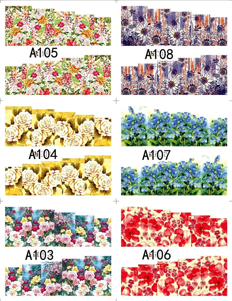Наклейка для ногтей 12 цветов|water decals|lot water decalnail art nail sticker |