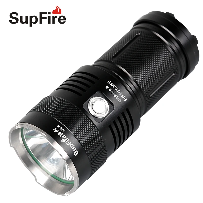 

Supfire Portable Search Flashlight M6/M6-S Bicycle LED Torch Light Police Powerful Flashlight 10W/30W for Sofirn