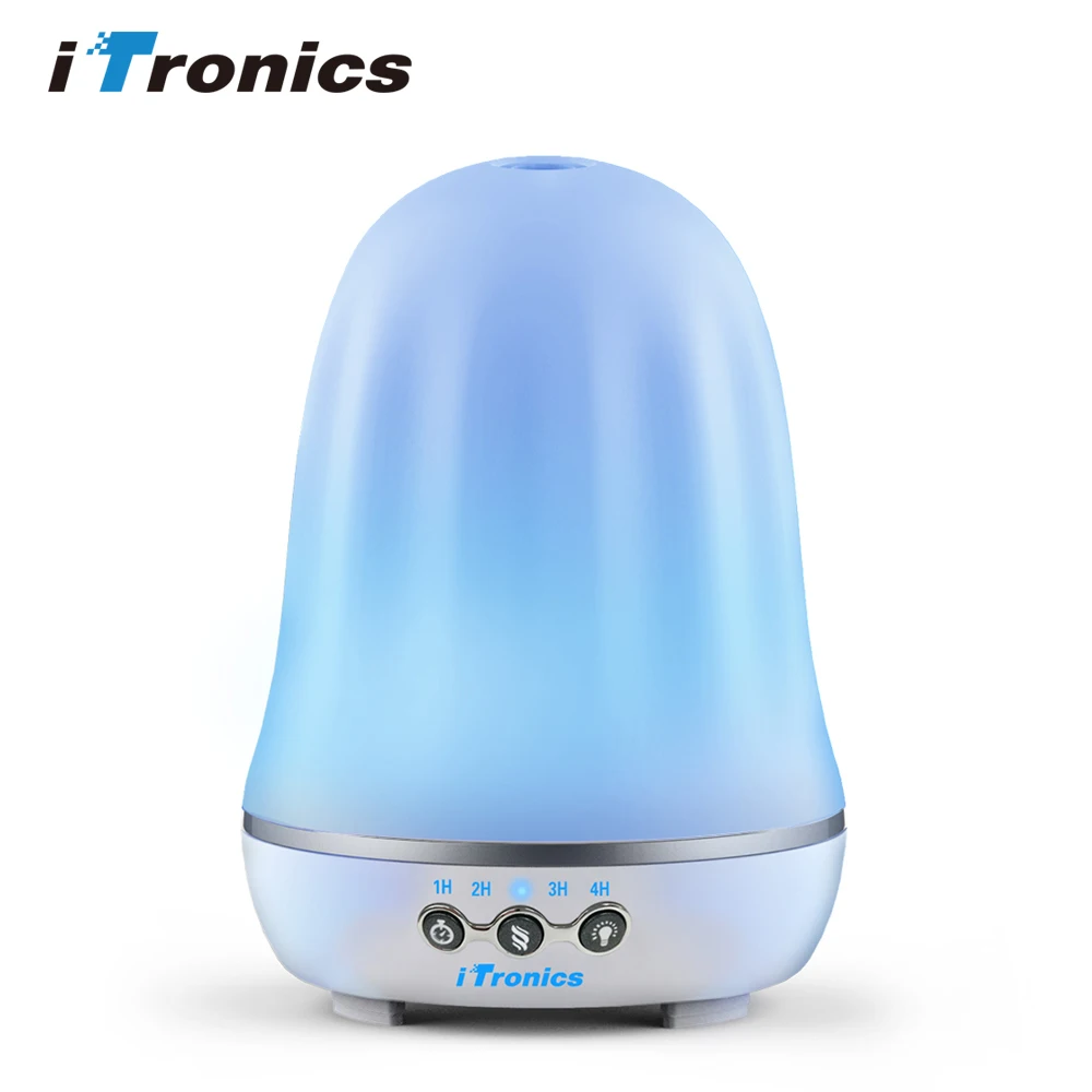 Itronics IT 01 Aroma Essential Oil Diffuser Ultrasonic Air Humidifier 7 Color Changing LED 