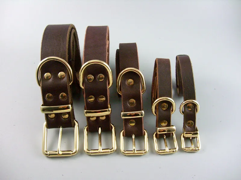 genuine leather dog collars (7)