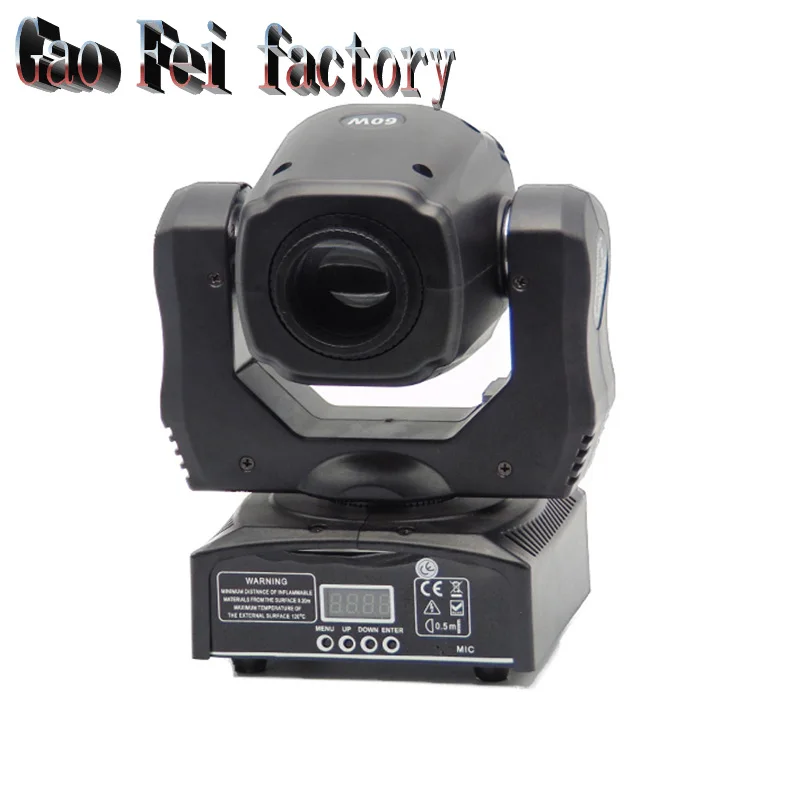

60W LED Moving Head Light mini moving gobo Spot Light for DJ Disco Stage lighting