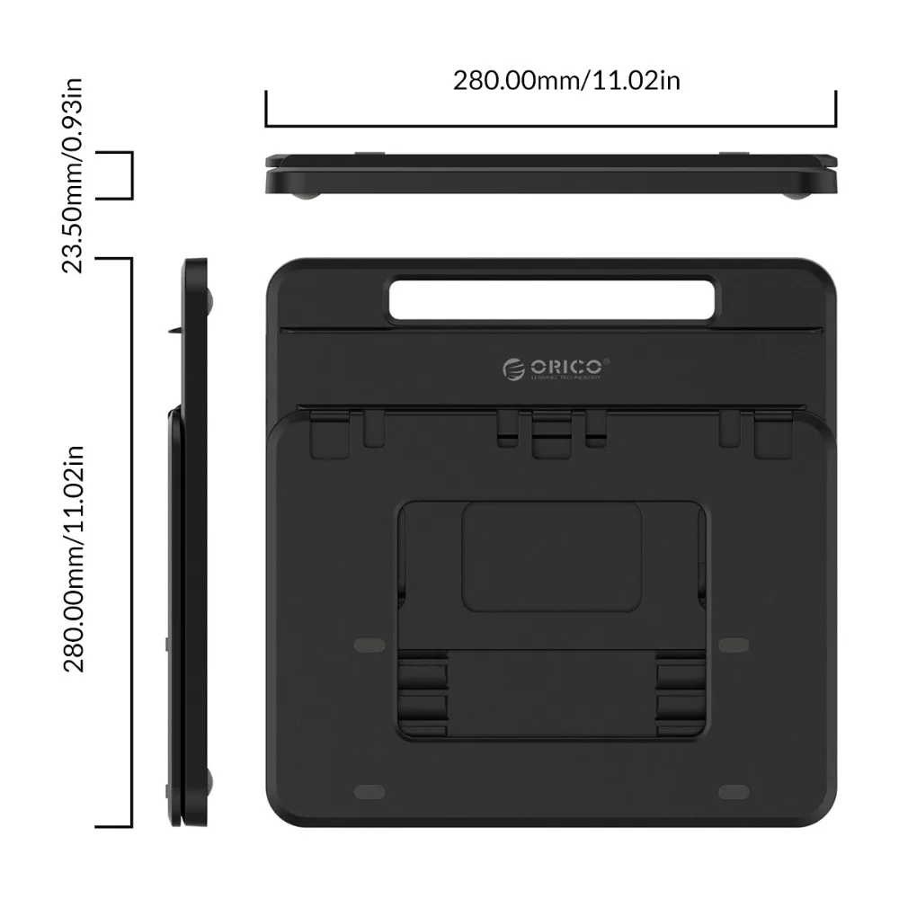 ORICO Универсальный держатель для планшета, ноутбука, подставка, 3 порта, USB3.0, док-станция с держателем, PD Зарядка для iPad, iPhone, планшета, ноутбука