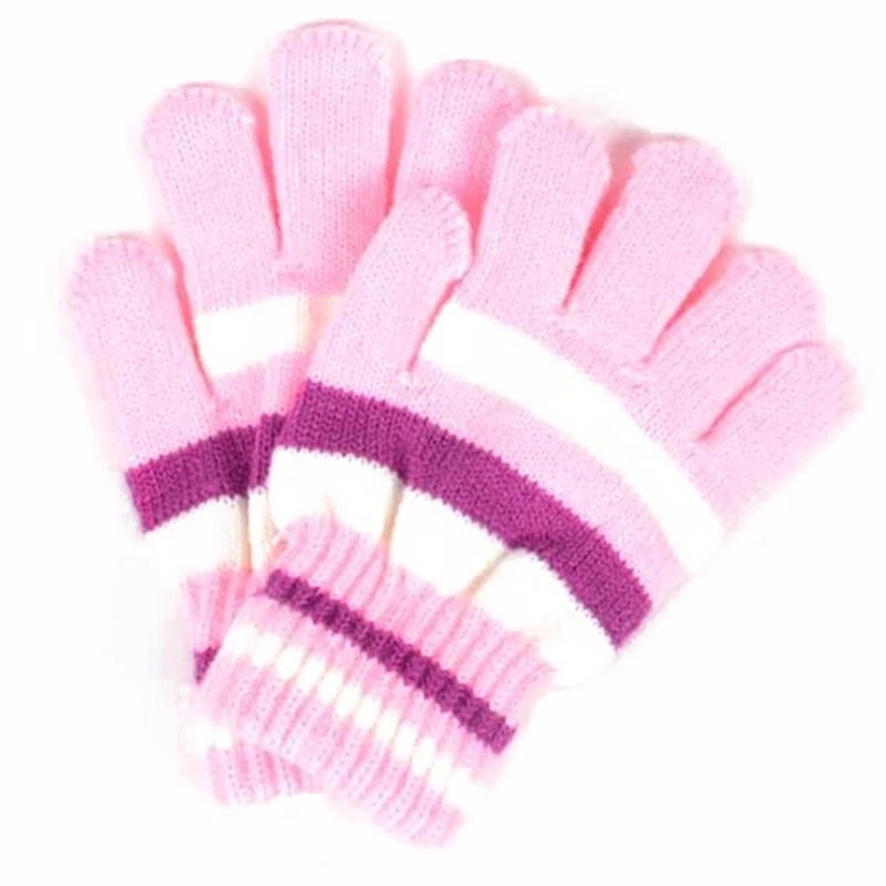 BTLIGE/Детские Волшебные эластичные Варежки Унисекс; вязаные перчатки; зимняя теплая одежда; аксессуары; Прямая поставка