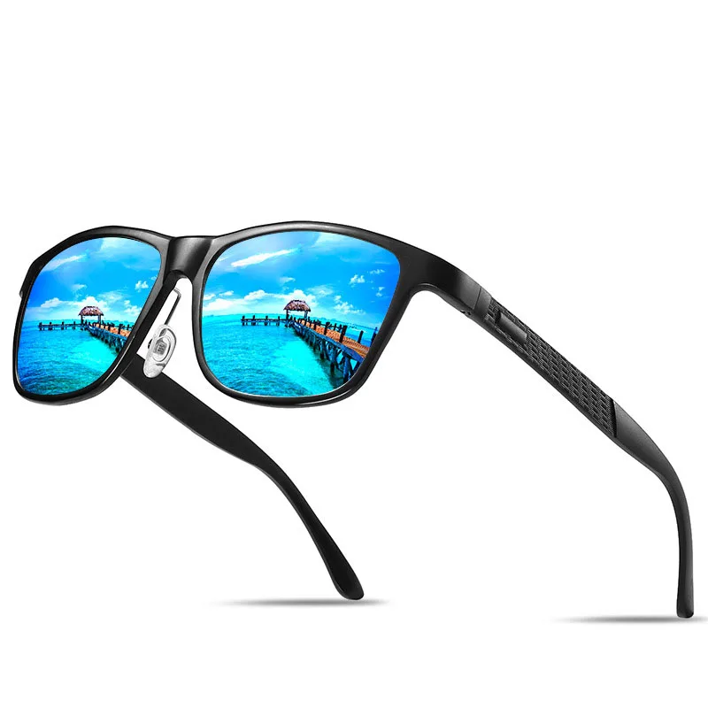 Элитный бренд Для мужчин Алюминий солнцезащитные очки HD поляризованные жарких лучей люнет очки зеркало Картер Мужской солнцезащитные