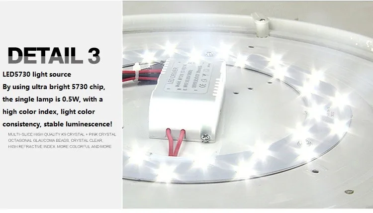 Lâmpadas de Teto Alumínio Levou Ceilinglights Home Commercial & 18 Luzes de teto